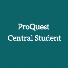 ProQuest Central Student