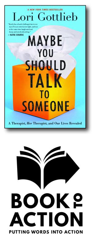 Book jacket - Maybe You Should Talk to Someone Book jacket - Maybe You Should Talk to Someone